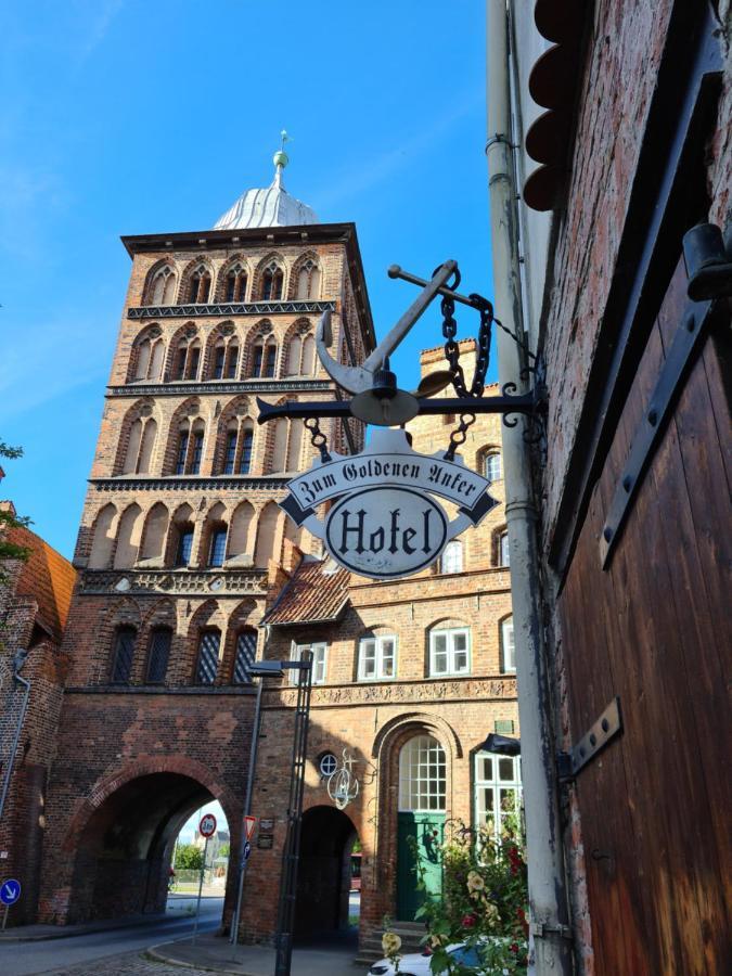 Altstadthotel Zum Goldenen Anker Lübeck Kültér fotó